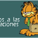 garfield cansado