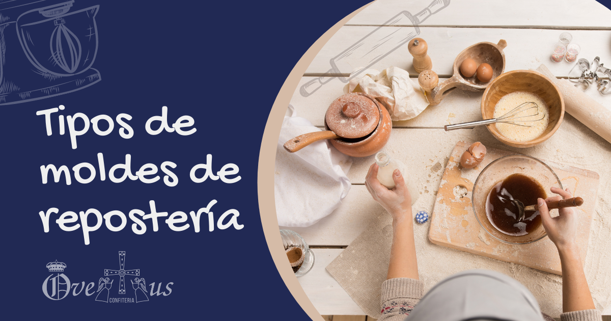 Tipos de moldes de repostería o cocina - Confitería Ovetus